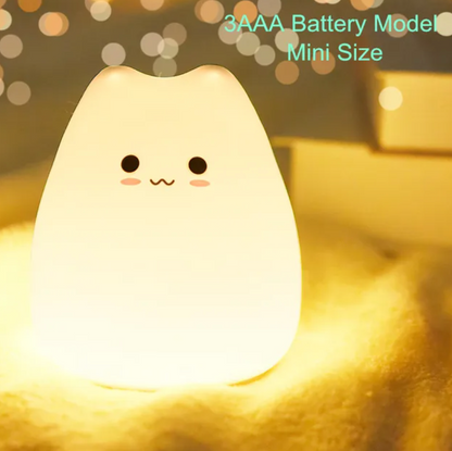 Mini Kawaii Cat Lamp